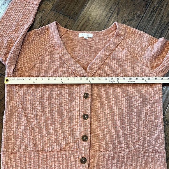 Turo By Vince Camuto Cardigan Sweater Women's Size XXL Button Front Textured 2XL - Picture 11 of 15